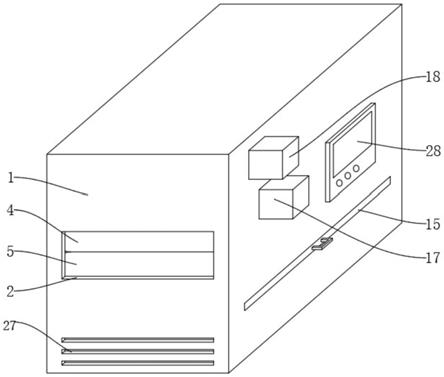 一种具有清洁功能的石墨烯纤维加工用牵伸装置的制作方法