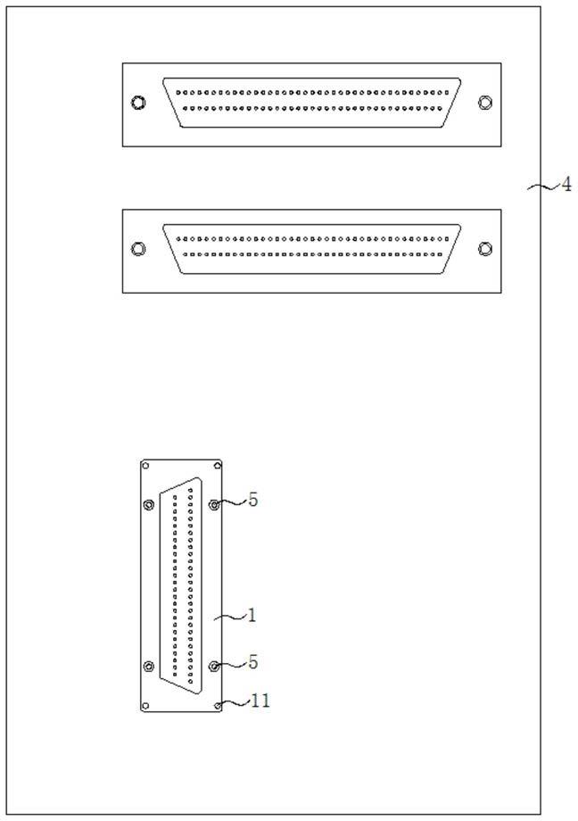 适用于IC测试处理器的GPIB接口安装结构的制作方法