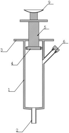 一种鼻饲喂养用注射器的制作方法