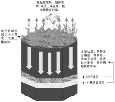 一种利用页岩气田水基钻屑改良复绿盐渍土壤的方法及其应用