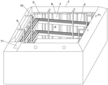 一种建筑施工用的深基坑整体结构及其施工方法与流程