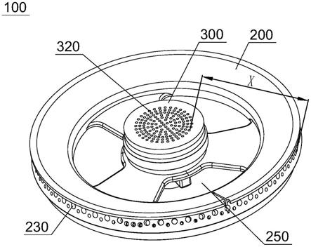 火盖组件、燃烧器和灶具的制作方法