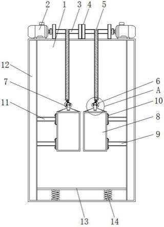 一种具有防倾倒结构的建筑工程用物料提升机的制作方法