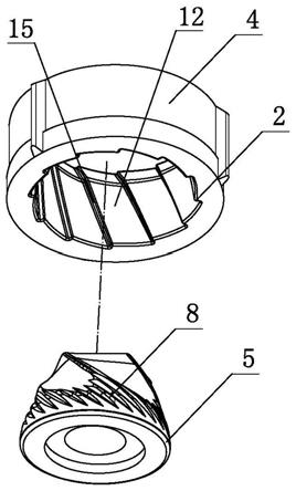 研磨机芯及其使用的研磨头的制作方法