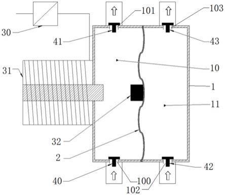 一种可调式双向做功电磁隔膜泵的制作方法