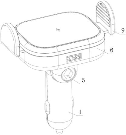 一种具有无线充电功能的车载充电器的制作方法