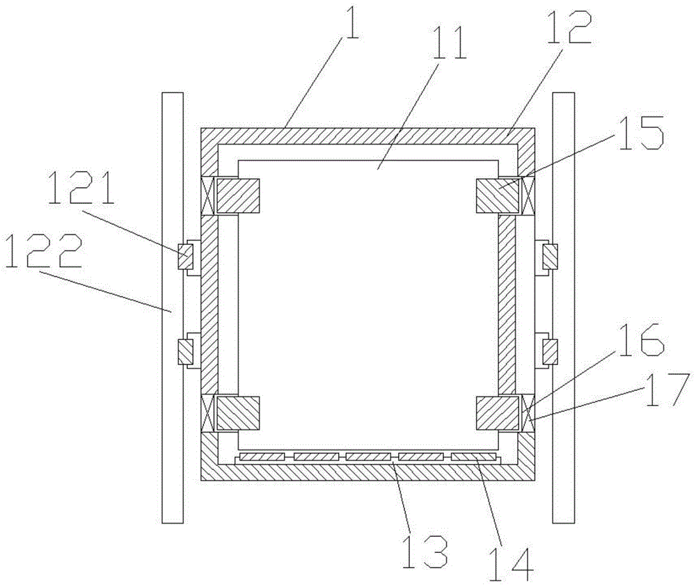 一种挂钉及电梯桥壁连接结构的制作方法