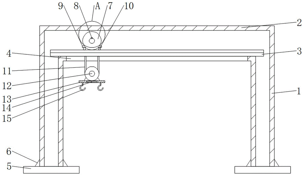 变电站工程施工用安全式吊装机的制作方法