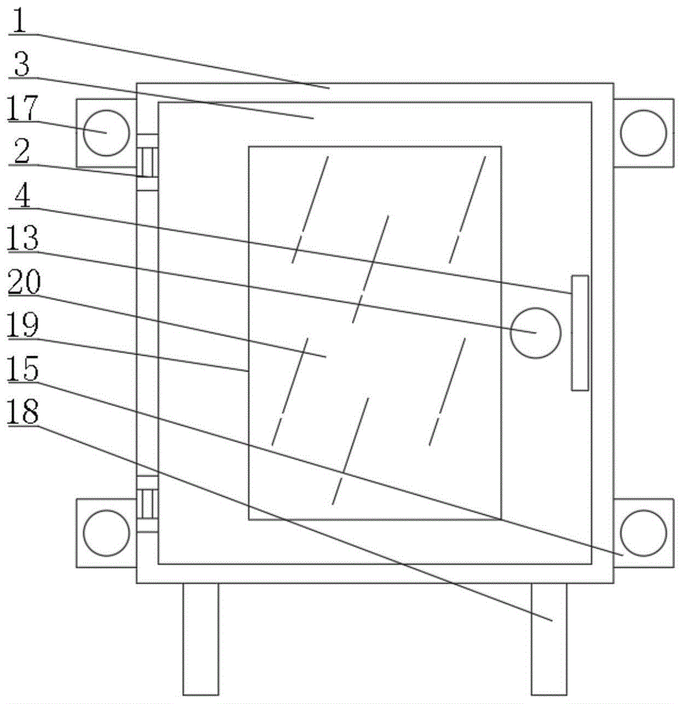 一种具有防盗功能的消火栓箱的制作方法