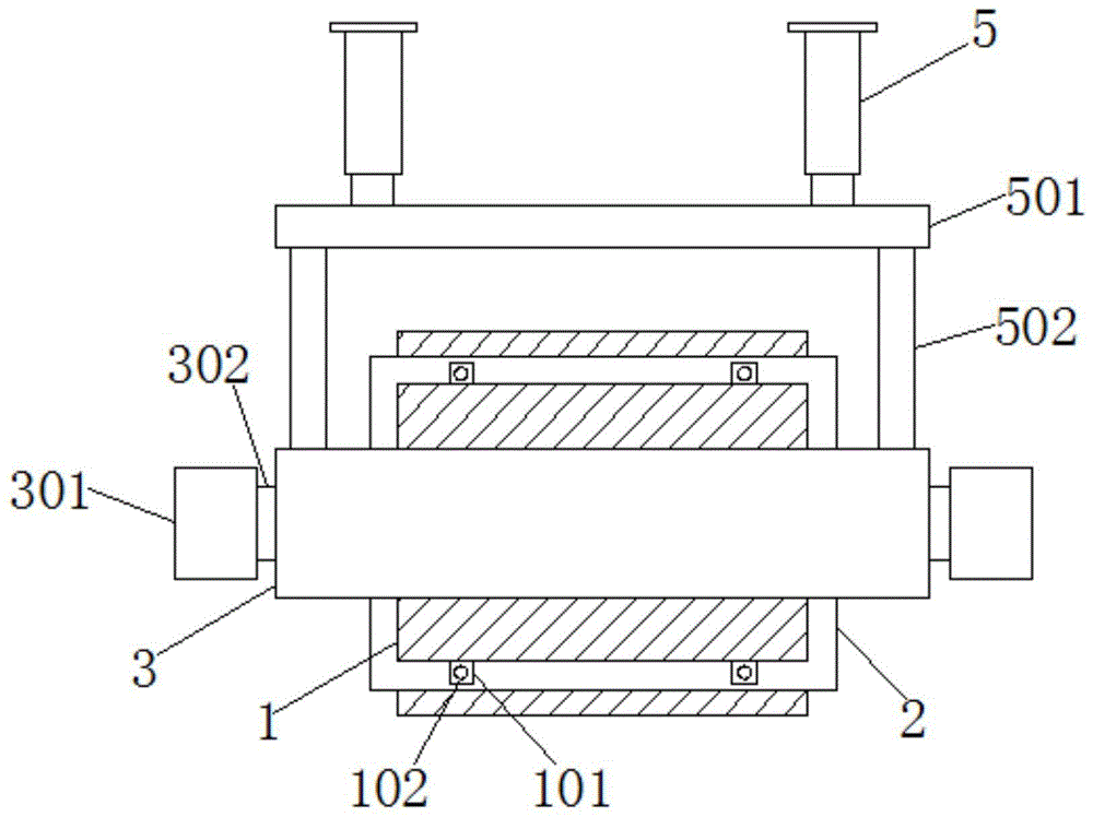 一种具有冲压功能的塑料板多造型开槽装置的制作方法