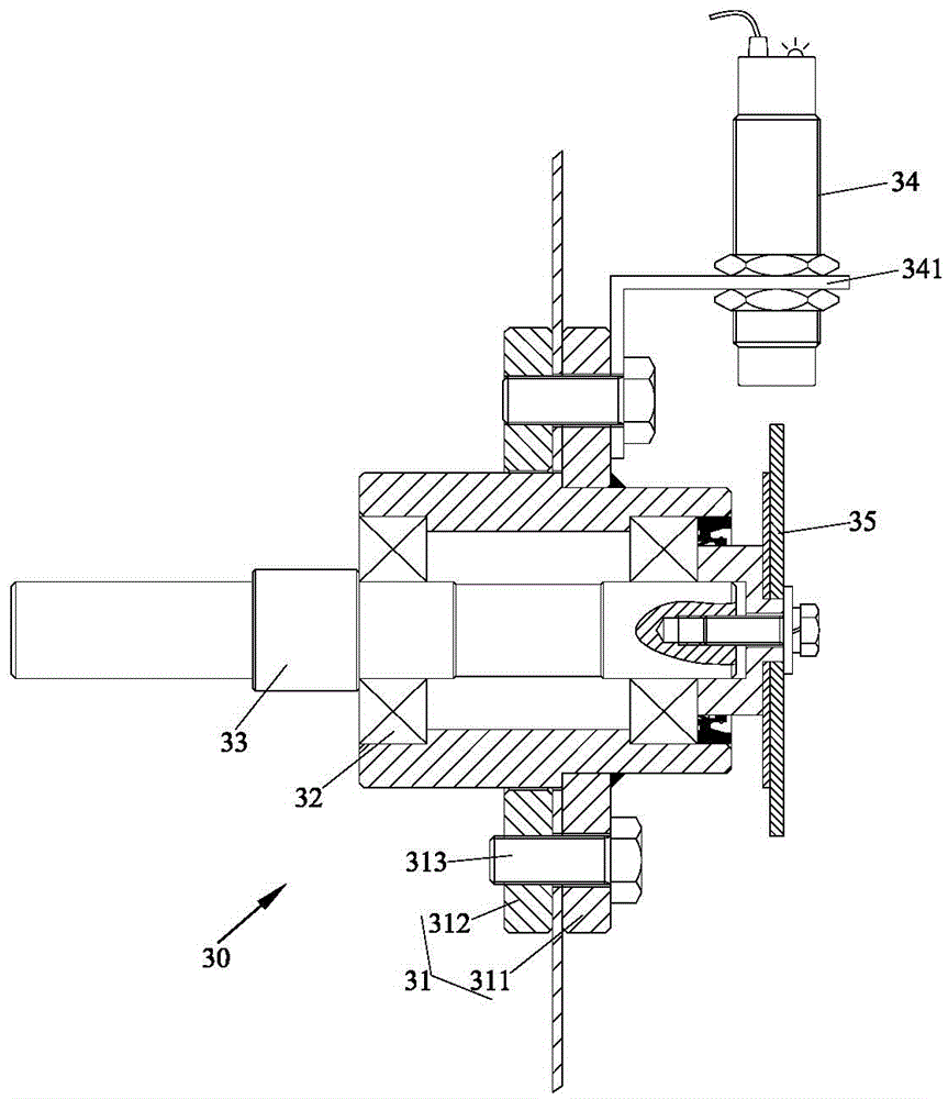 除尘器的送料机运行监测装置的制作方法