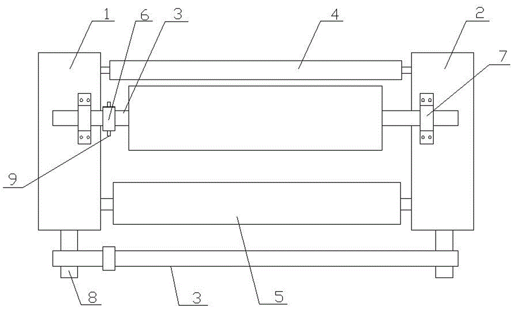 一种滤袋基布放卷机的制作方法