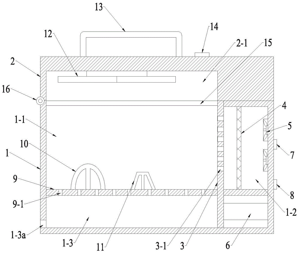 雾化用具存放盒的制作方法