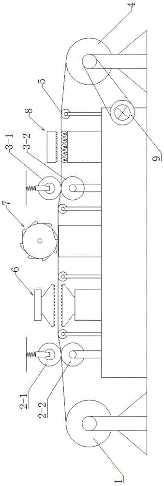 一种布料整平输送机的制作方法