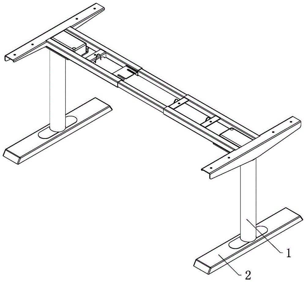 一种升降立柱的制作方法