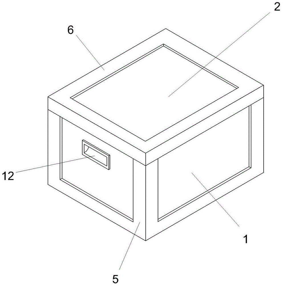 一种坚固减震型瓦楞纸箱的制作方法
