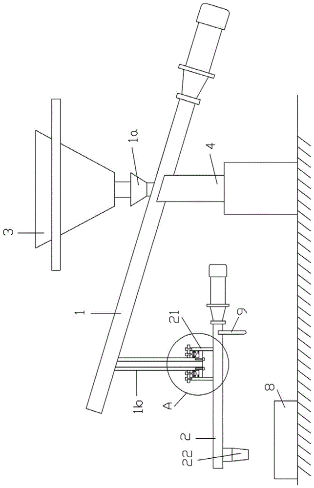 混合砂料螺旋挤出上料机的制作方法