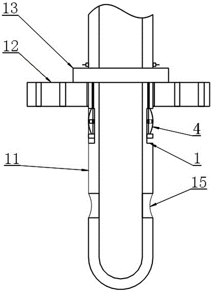 一种免缝线固定的胸壁插入管结构的制作方法