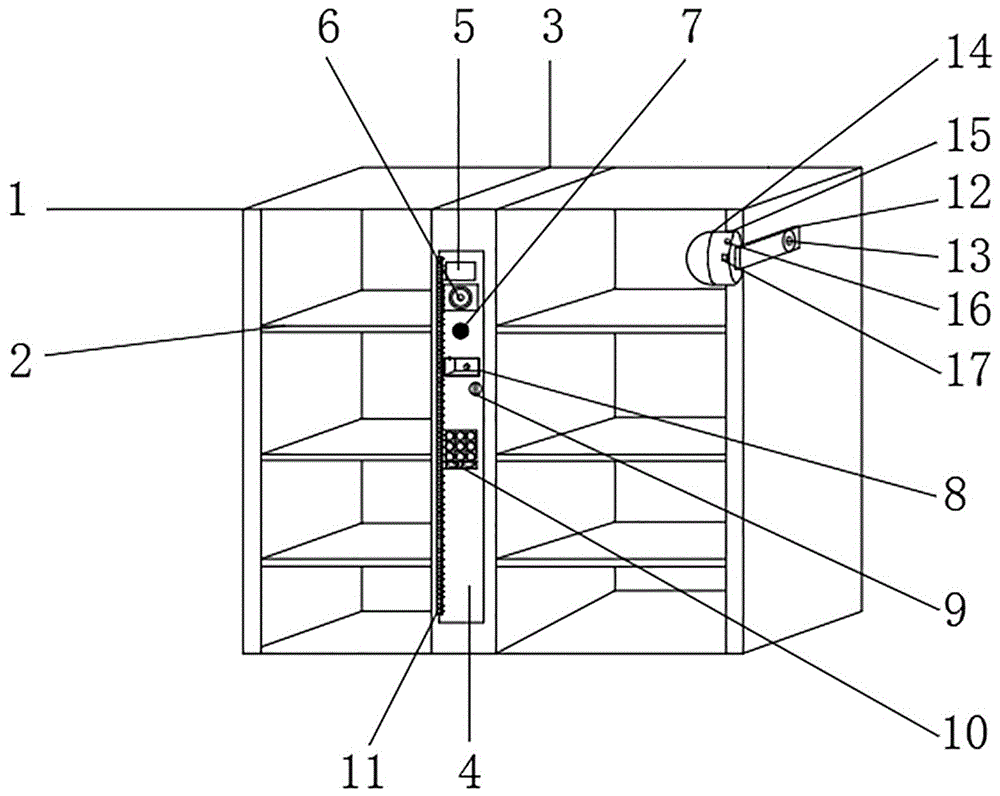 RFID无耦合智能密集架的制作方法