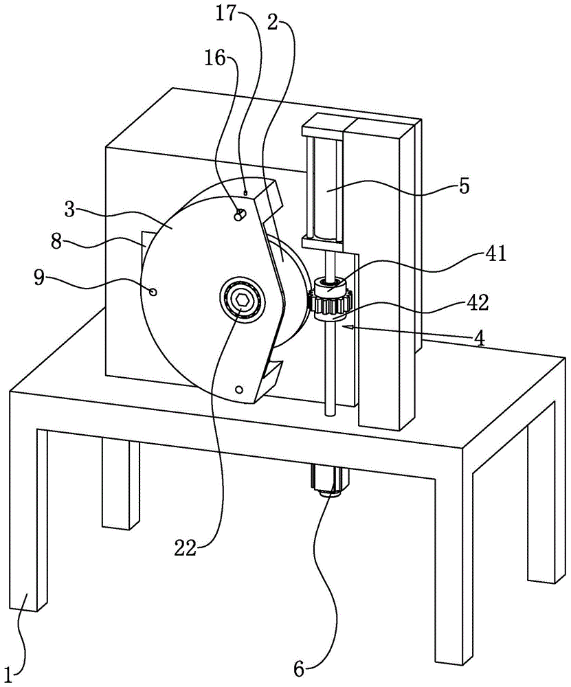 一种数控螺旋锥齿轮磨齿机的制作方法