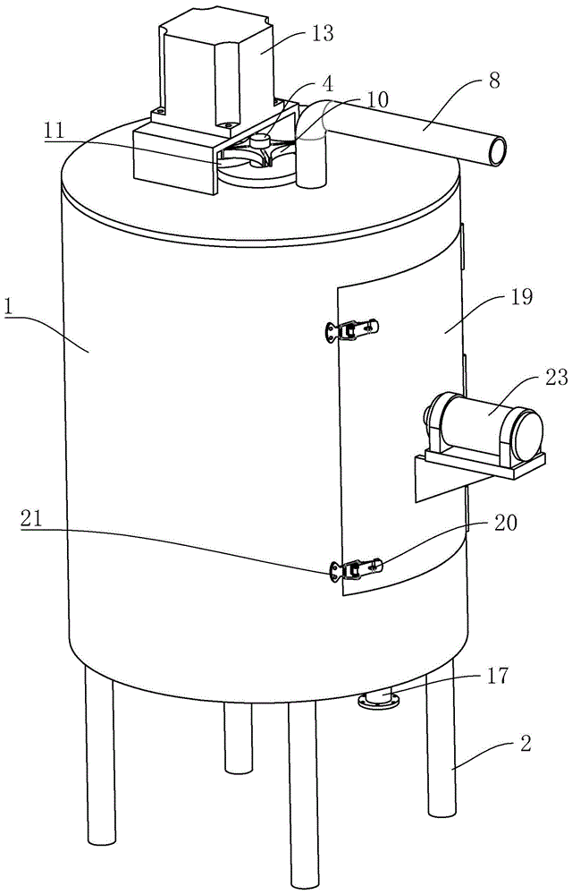 一种建筑施工废水处理装置的制作方法