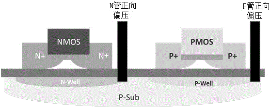 基于FDSOI的背偏压控制的芯片结构及其制造方法与流程