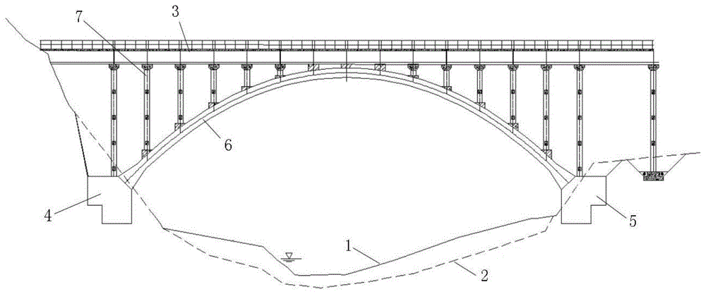 一种预制拼接悬链式输水桥梁的制作方法