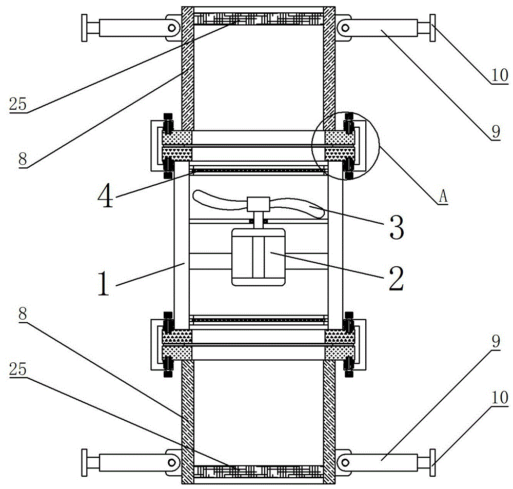 一种具有防护机构的通风风机的制作方法