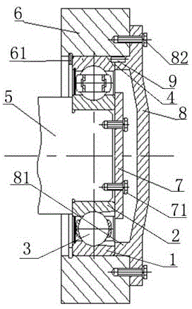 带斜槽定位槽的大负荷球轴承的制作方法