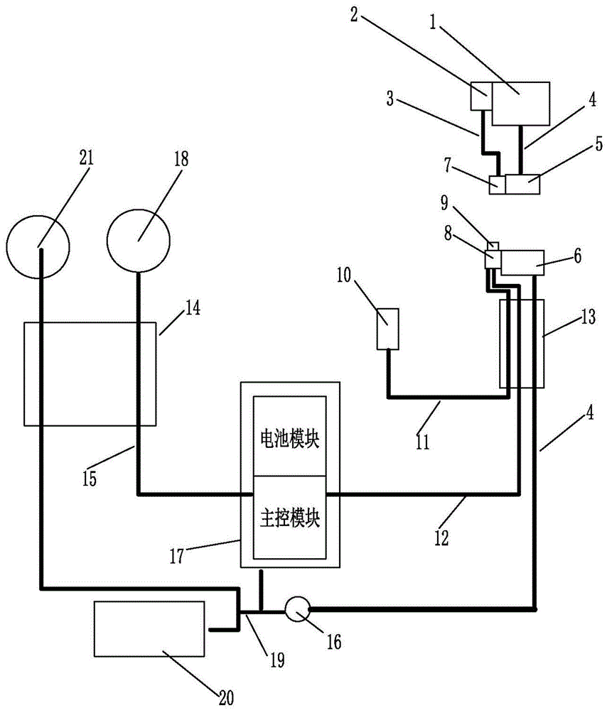 一种用于背负式消防设备的按钮装置的制作方法