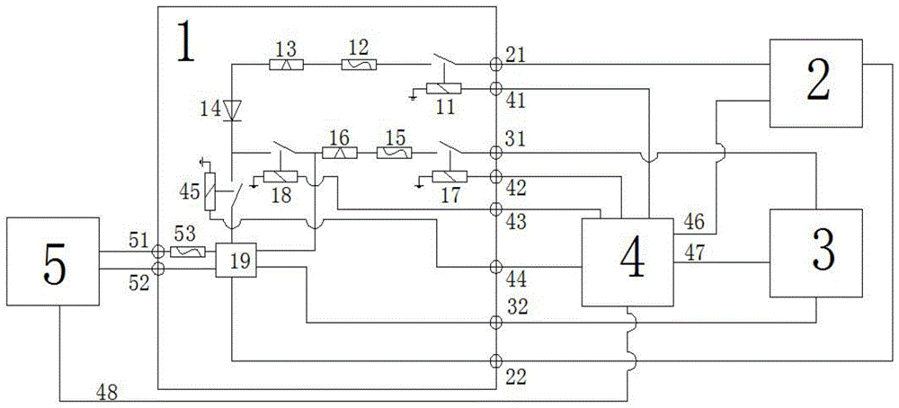 一种氢燃料电池汽车的电源控制系统的制作方法