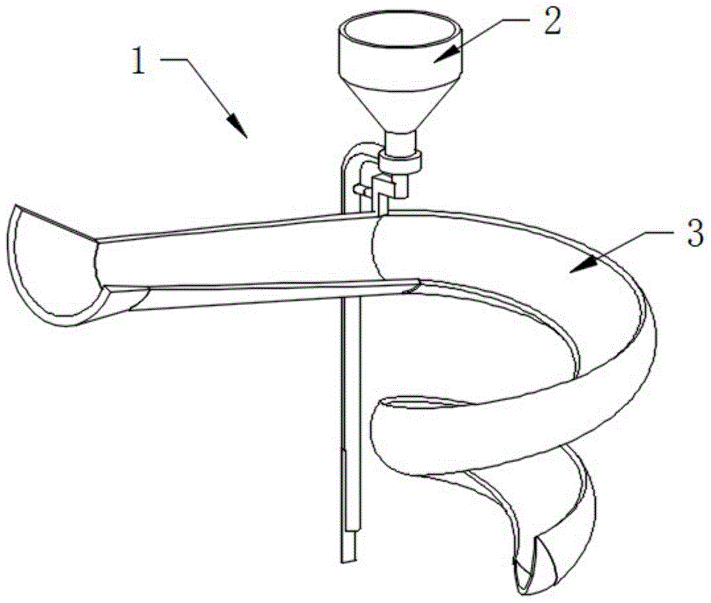 一种面包生产线用面团滚圆装置的制作方法