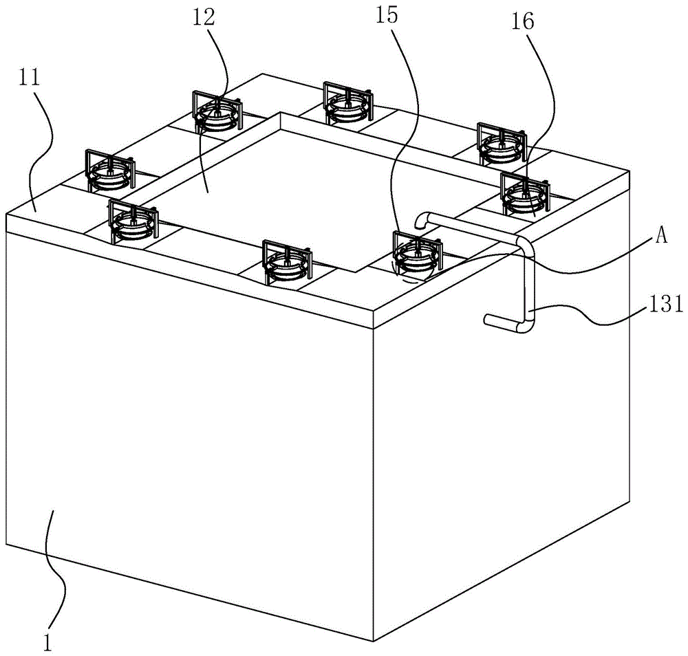 一种绿色建筑屋顶节水系统的制作方法