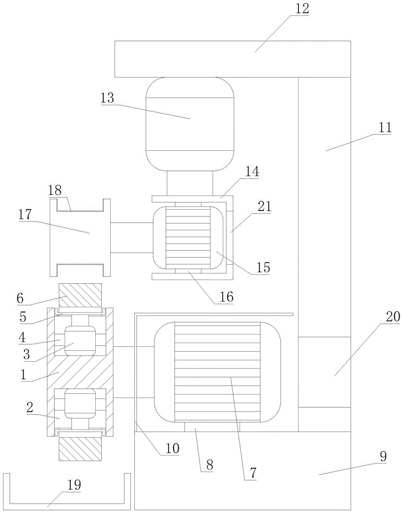 一种锌环环面打磨装置的制作方法