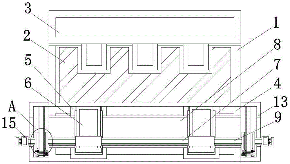 一种木塑长城板挤出模具的制作方法