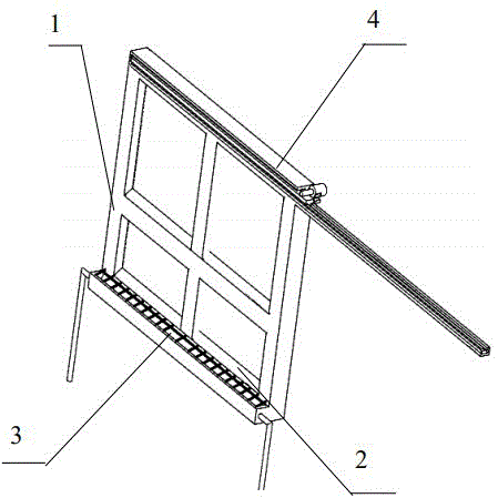 一种具有排水效果的断桥铝门窗的制作方法