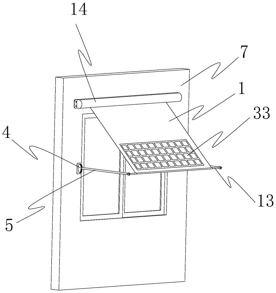 一种建筑窗口节能遮阳篷的制作方法