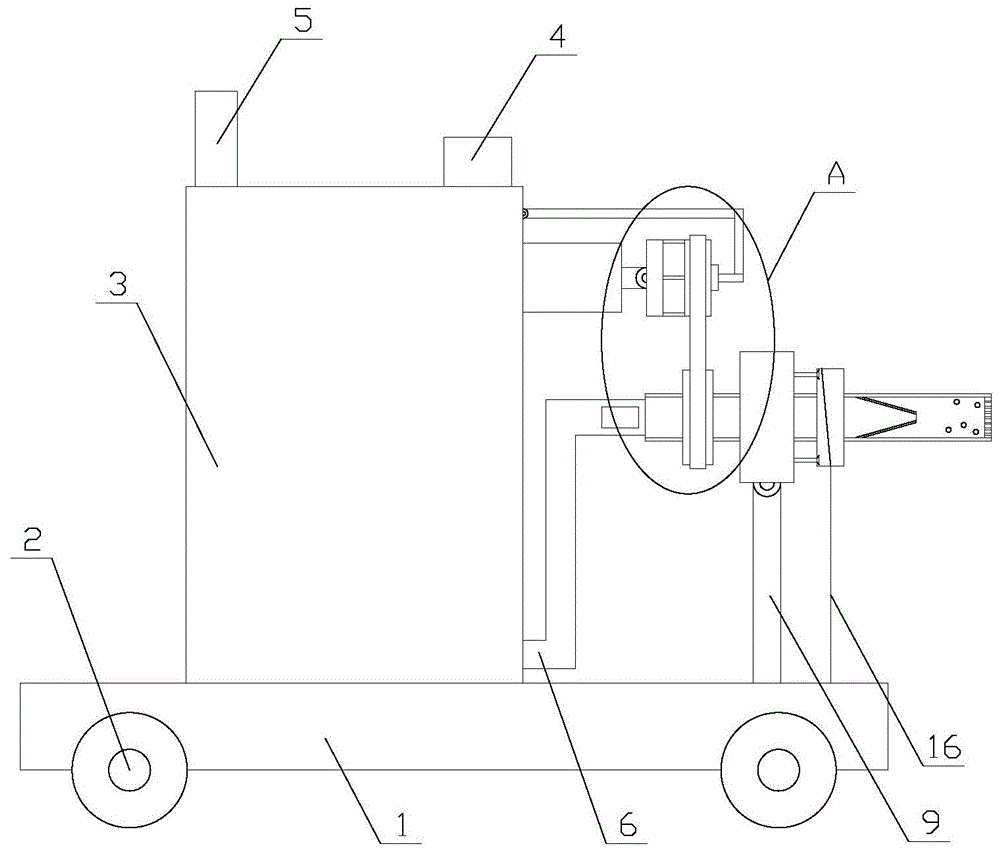 一种家庭用的智能灭火机器人的制作方法