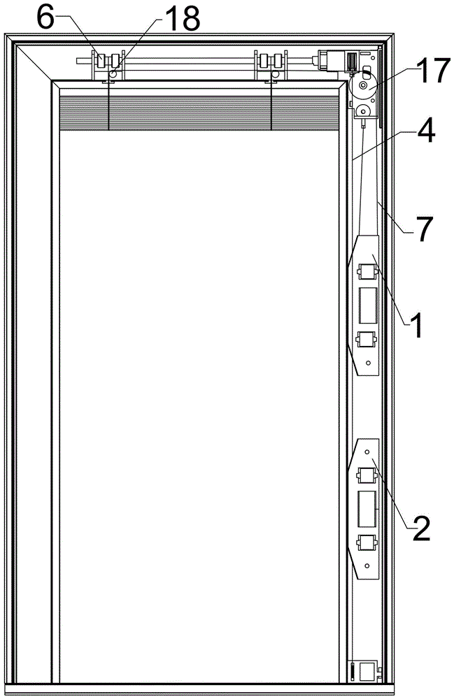 双控百叶窗传动机构的制作方法