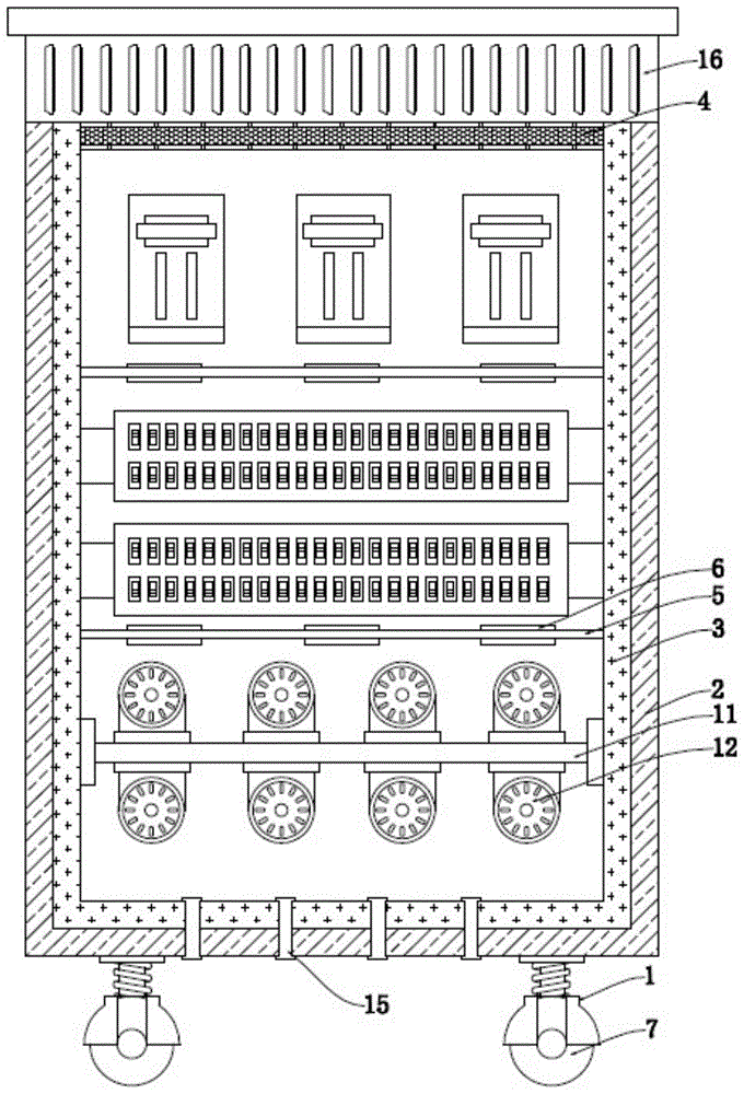 一种节能环保型电源柜的制作方法