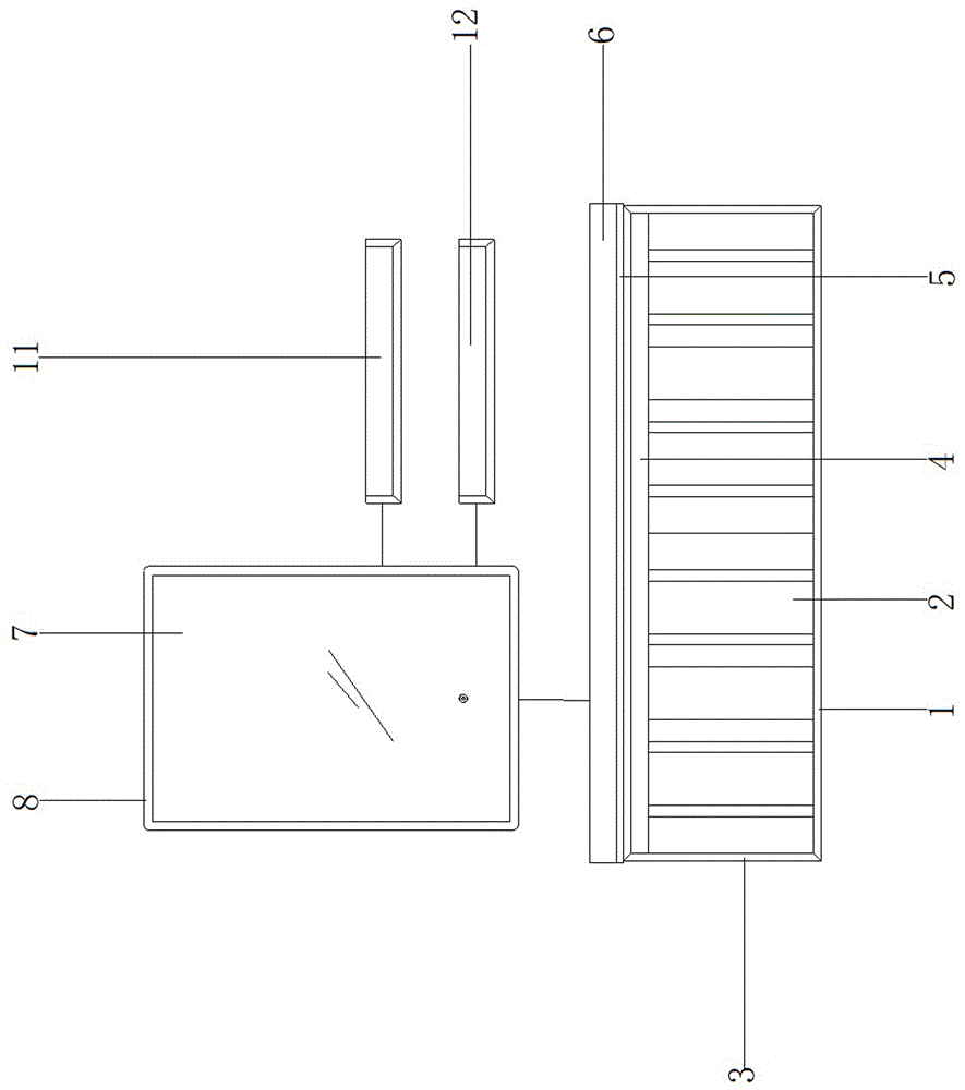 一种具有柔和灯光的智能型浴室柜的制作方法