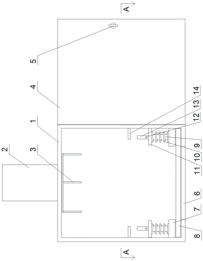 一种电缆进线箱的制作方法