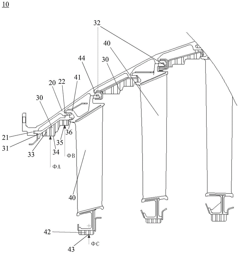 可调式固定夹具及静子固定夹具的制作方法