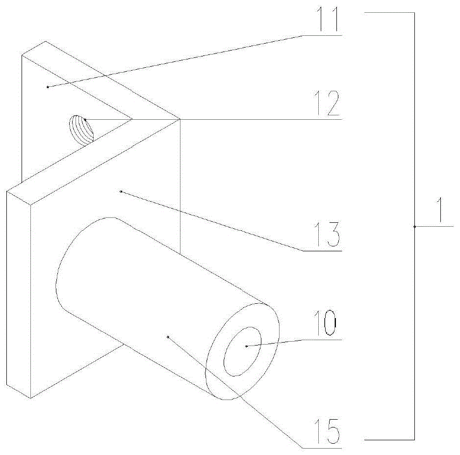 一种用于幕墙连接的牵制扣及幕墙连接结构的制作方法
