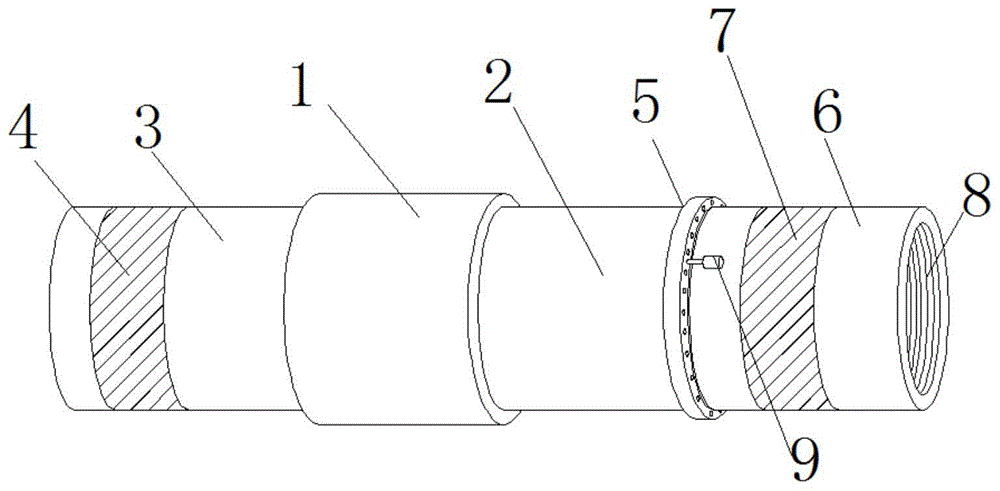 一种抗震螺纹式管道连接组件的制作方法