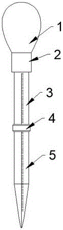 一种化学实验用滴管的制作方法