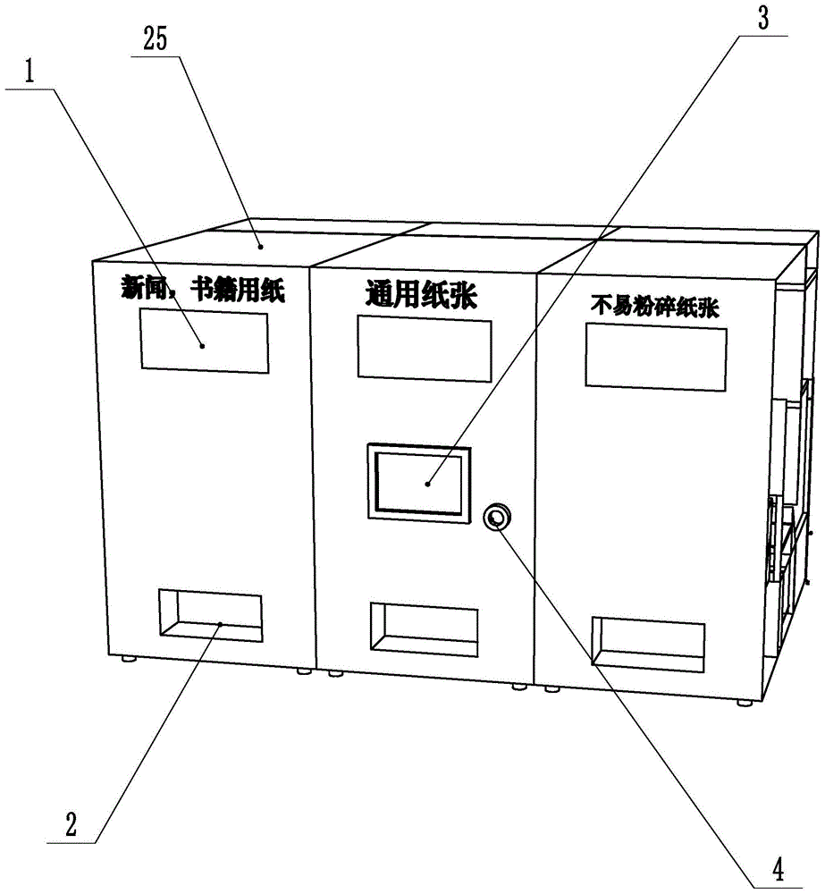 一种小区废纸回收装置