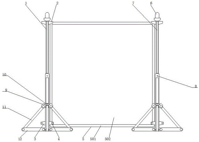 一种建筑房屋拆迁用防尘漫延设备的制作方法