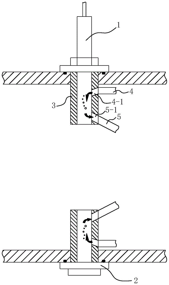 PECVD或真空沉积腔传感器的防护结构的制作方法