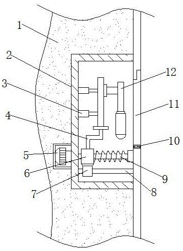 一种隐藏式门执手的制作方法